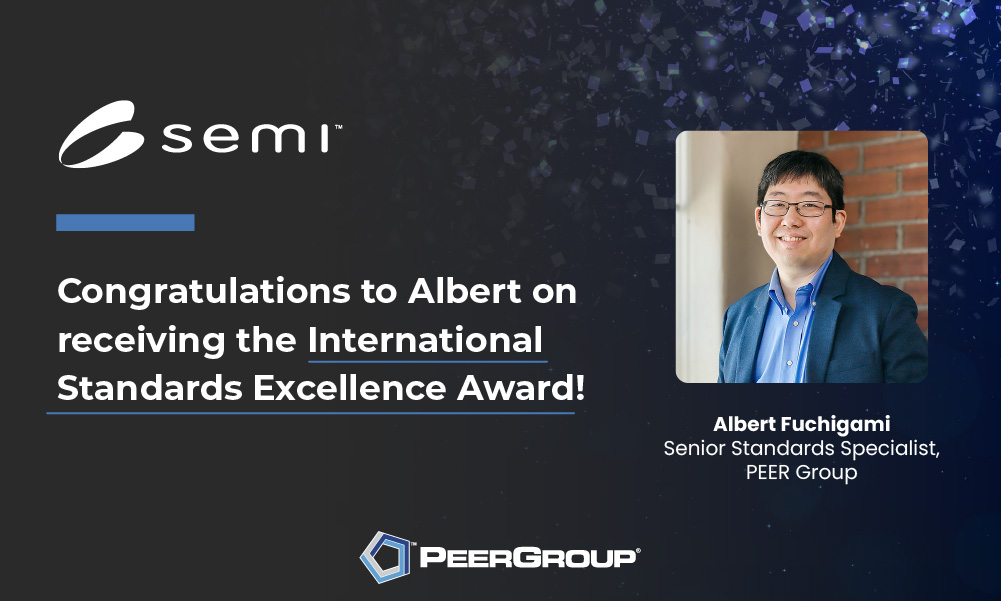 Congratulations to Albert on receiving the International Standards Excellence Award!